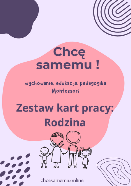 Zestaw kart pracy: Rodzina