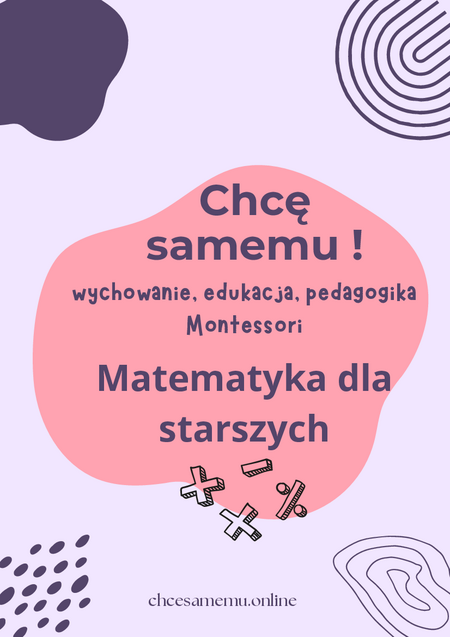 Zestaw kart pracy: matematyka dla starszych 