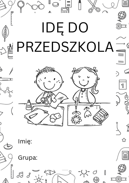 Zestaw kart pracy: Idę do przedszkola!