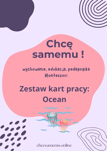 Zestaw kart pracy: Oceany