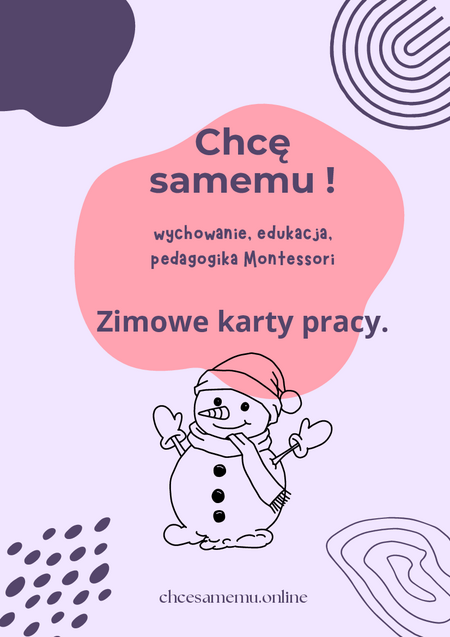 Zimowe karty pracy 