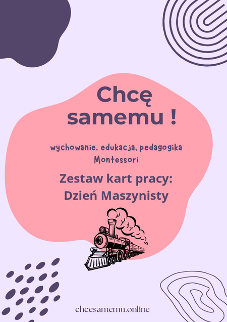 Zestaw kart pracy: Dzień Maszynisty