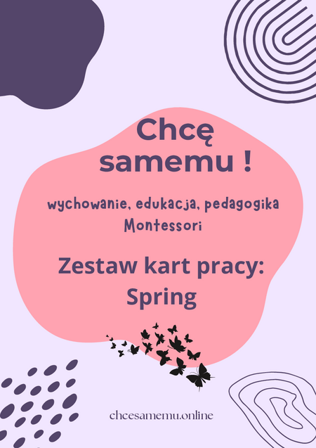 Zestaw kart pracy: Spring