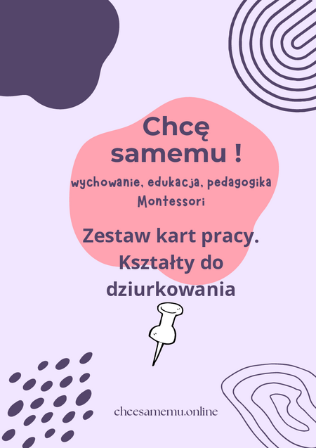 Zestaw kształtów do dziurkowania