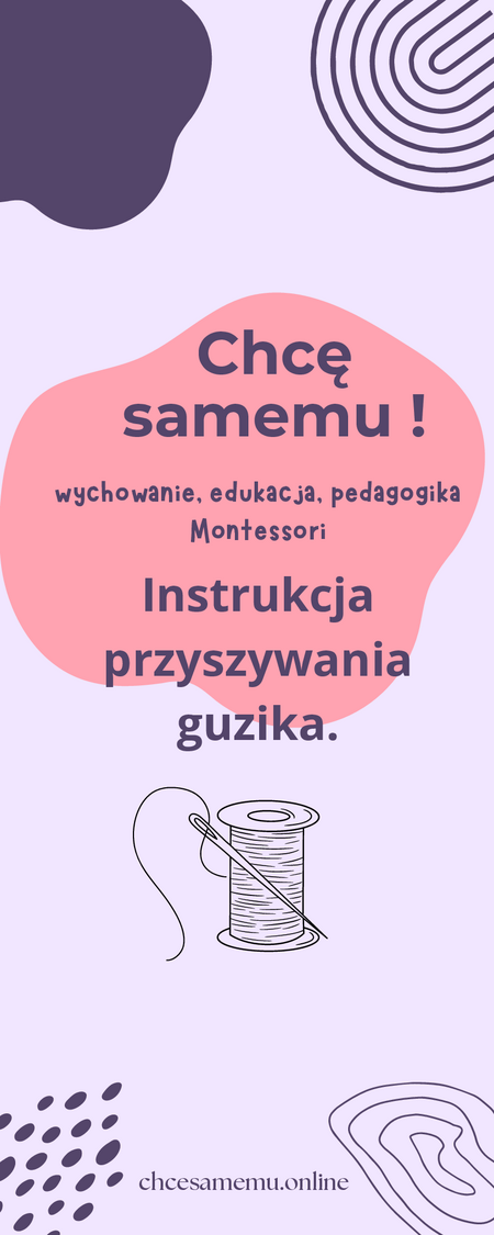 Instrukcja przyszywania guzika