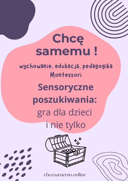 Gra sensoryczna: sensoryczne poszukiwania